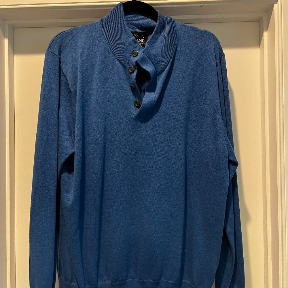 Jos. A. Bank Light Blue Sweater - Never Worn